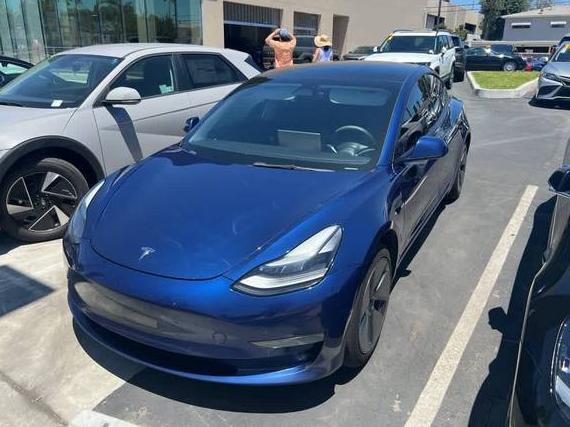 TESLA MODEL 3 2022 5YJ3E1EB0NF198392 image
